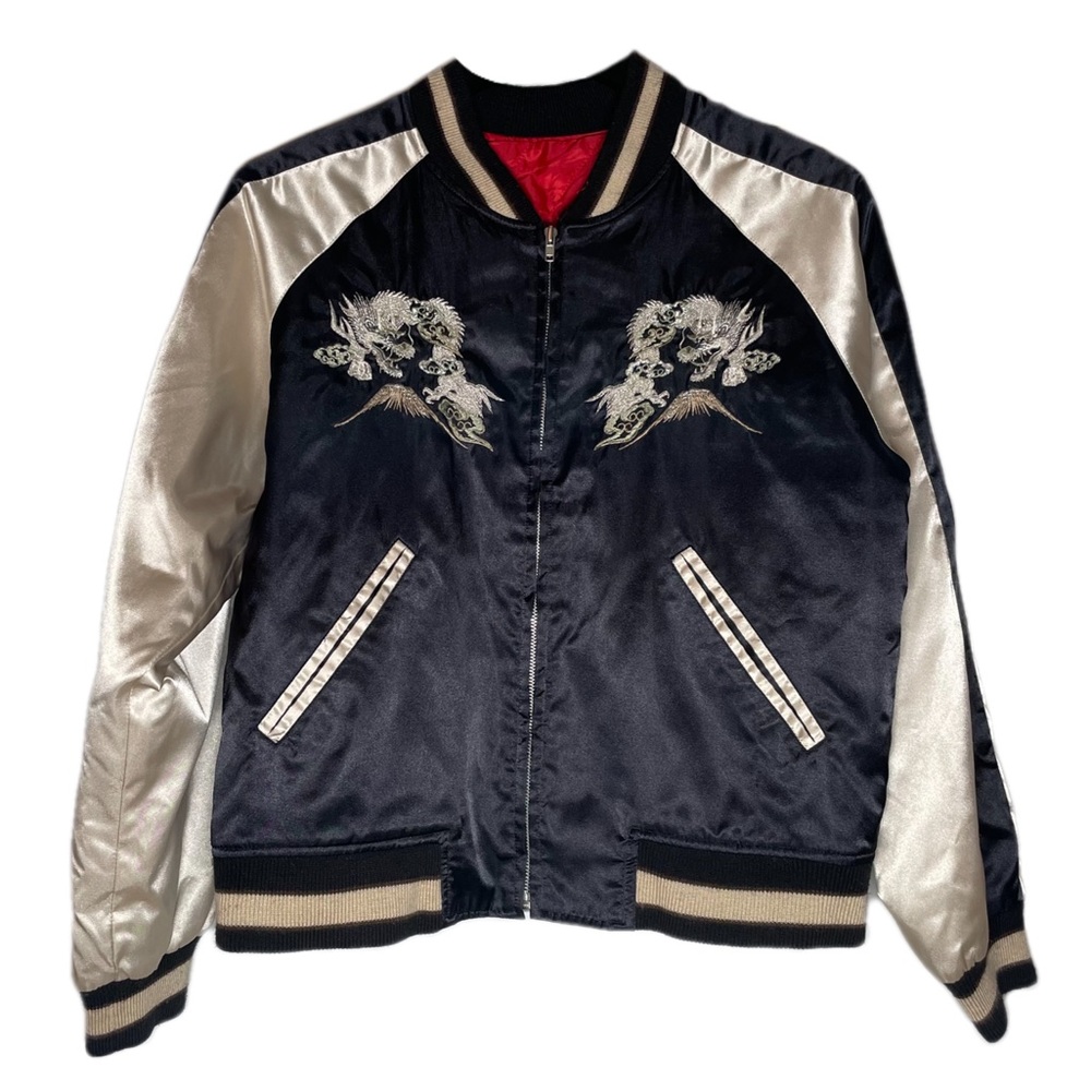 Vintage Hoshihime Tokyo dragon embroidery sukajan jacket from Japan